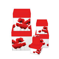 GESCHENKBOX    - Basics, Karton (15,6/15,6/15,8cm)