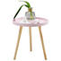 BEISTELLTISCH Pinie massiv rund Hellbraun, Rosa - Hellbraun/Rosa, Holz (40/44cm) BEISTELLTISCH Pinie massiv rund Hellbraun, Rosa - Hellbraun/Rosa, Holz (40/44cm)