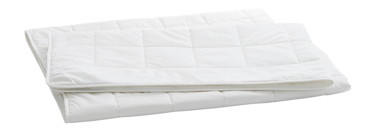 GANZJAHRESDUVET 160/210 cm BAMBOO  - Weiss, Basics, Textil (160/210cm) - Billerbeck