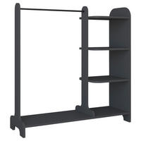 HALLMÖBEL  i 106/110/35 cm  - antracit, Modern, trämaterial (106/110/35cm) - MID.YOU