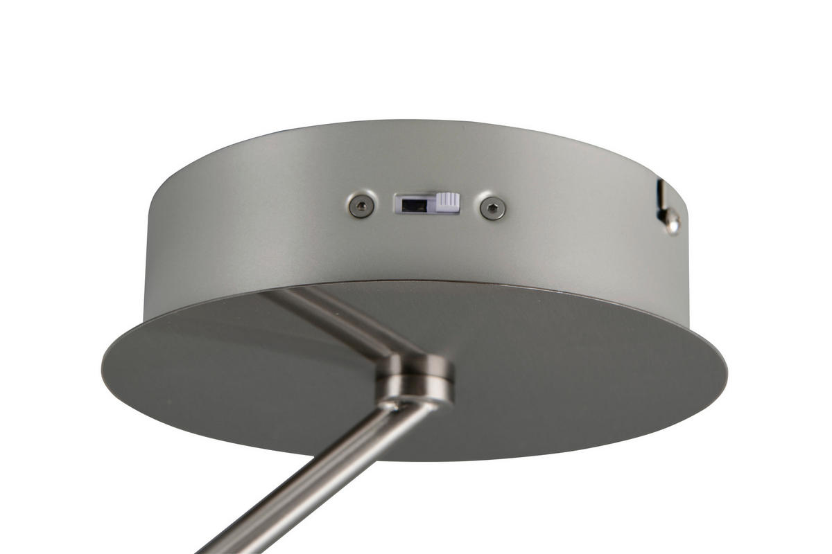 LED-TAKLAMPA DIOS 40/24 cm  - vit/nickelfärgad, Design, metall/plast (40/24cm) - Trio Leuchten