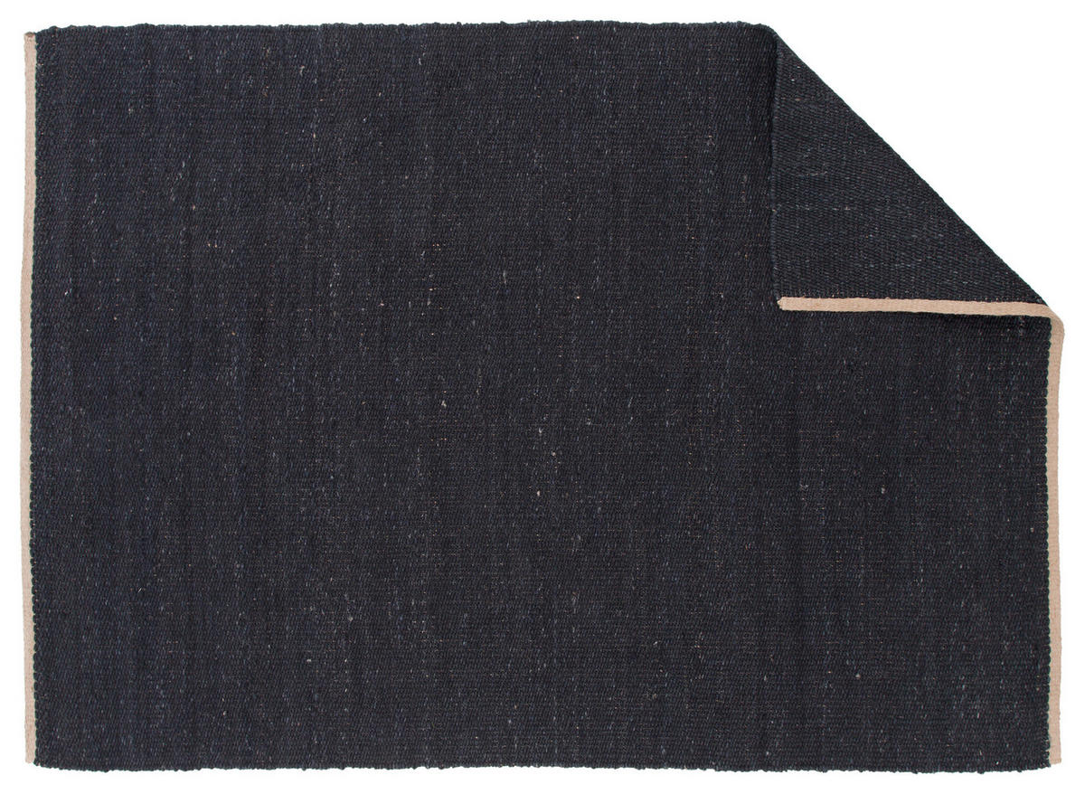 FLATVÄVD MATTA 170/240 cm  - svart, Lifestyle, textil (170/240cm) - P & B
