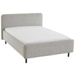 POLSTERBETT Lattenrost, Bettkasten Beige 140/200 cm  - Birkefarben/Beige, Design, Holz/Textil (140/200cm) - Xora