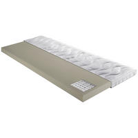 TOPPER 120/200 cm Höhe ca. 10 cm  - Weiß, KONVENTIONELL, Textil (120/200cm) - Novel