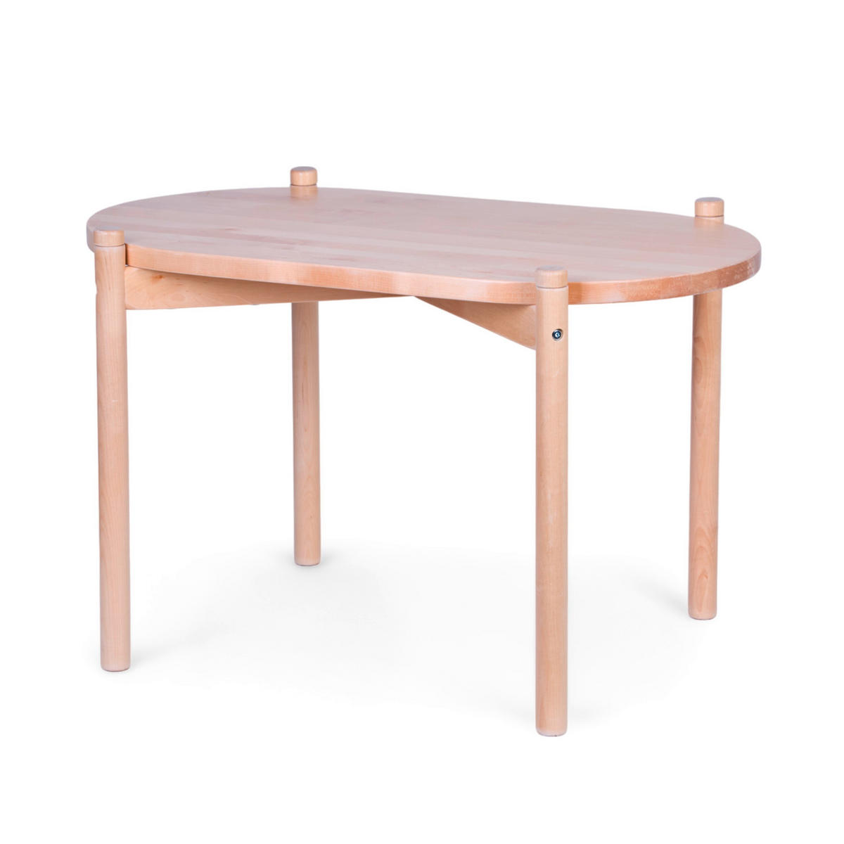 STUBENWAGEN   - Birkefarben/Weiß, Basics, Holz/Kunststoff (81/79/49cm) - Childhome