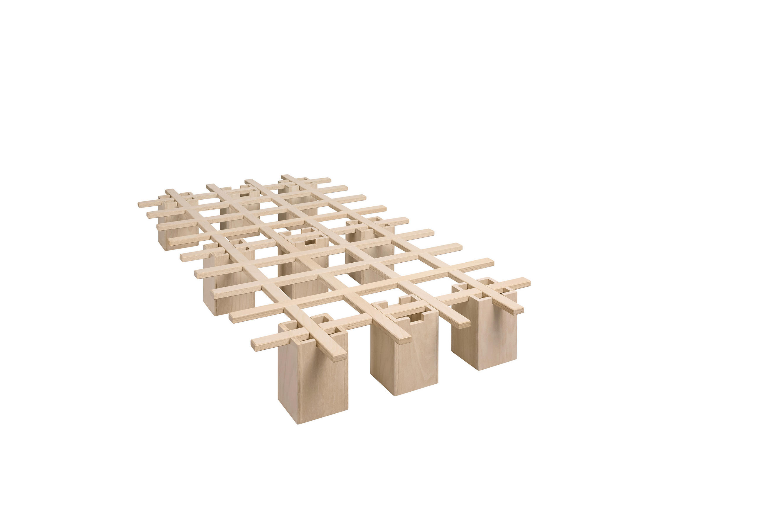 FUTONBETT 100/200 cm  in Buchefarben  - Buchefarben, Design, Holz (100/200cm) - Tojo