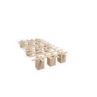 FUTONBETT 100/200 cm  in Buchefarben  - Buchefarben, Design, Holz (100/200cm) - Tojo