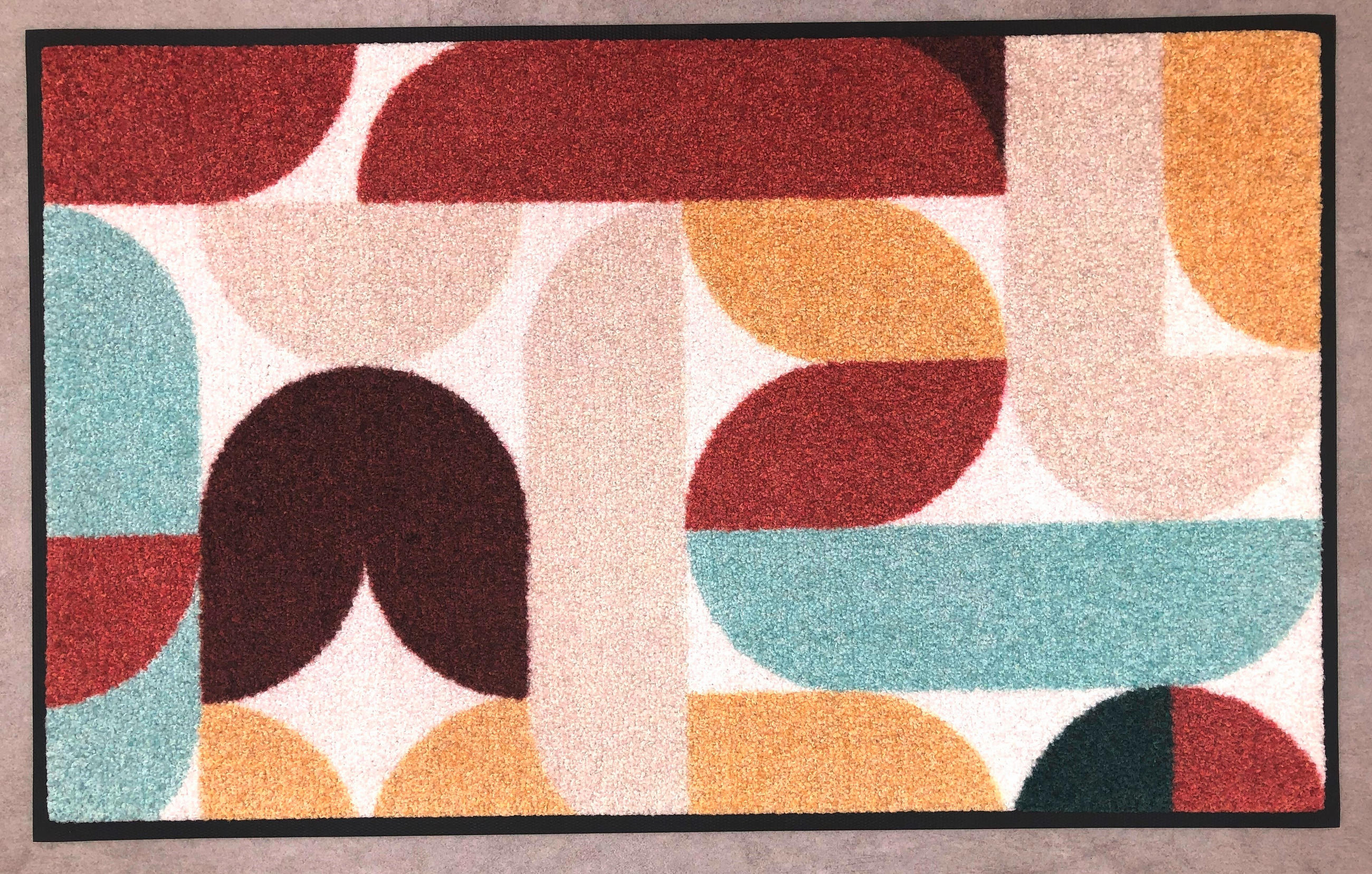 SCHMUTZFANGMATTE - Multicolor, Basics, Kunststoff/Textil (45/75cm)