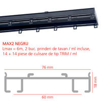 șINĂ PENTRU PERDEA 350 cm  - Basics (350cm)