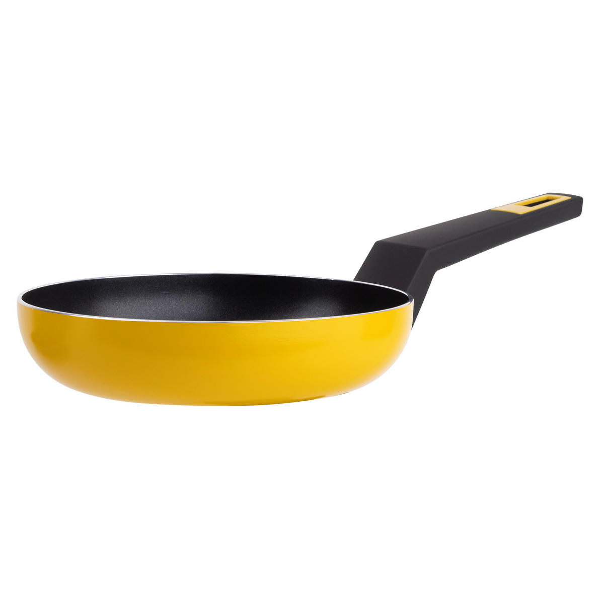 PFANNENSET Aluminium 3-teilig  - Blau/Gelb, Basics, Metall