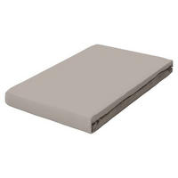 BOXSPRING-FIXLEINTUCH - Sandfarben/Beige, Basics, Textil (100/220cm) - Schlafgut