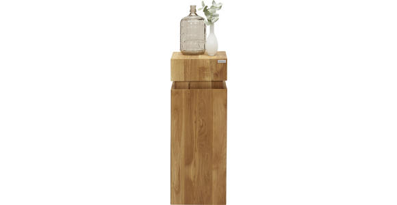 BEISTELLTISCH in Holz 30/30/80 cm  - Eichefarben, MODERN, Holz (30/30/80cm) - Linea Natura