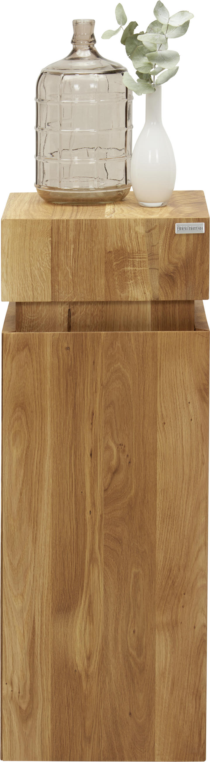 BEISTELLTISCH in Holz 30/30/80 cm  - Eichefarben, Modern, Holz (30/30/80cm) - Linea Natura