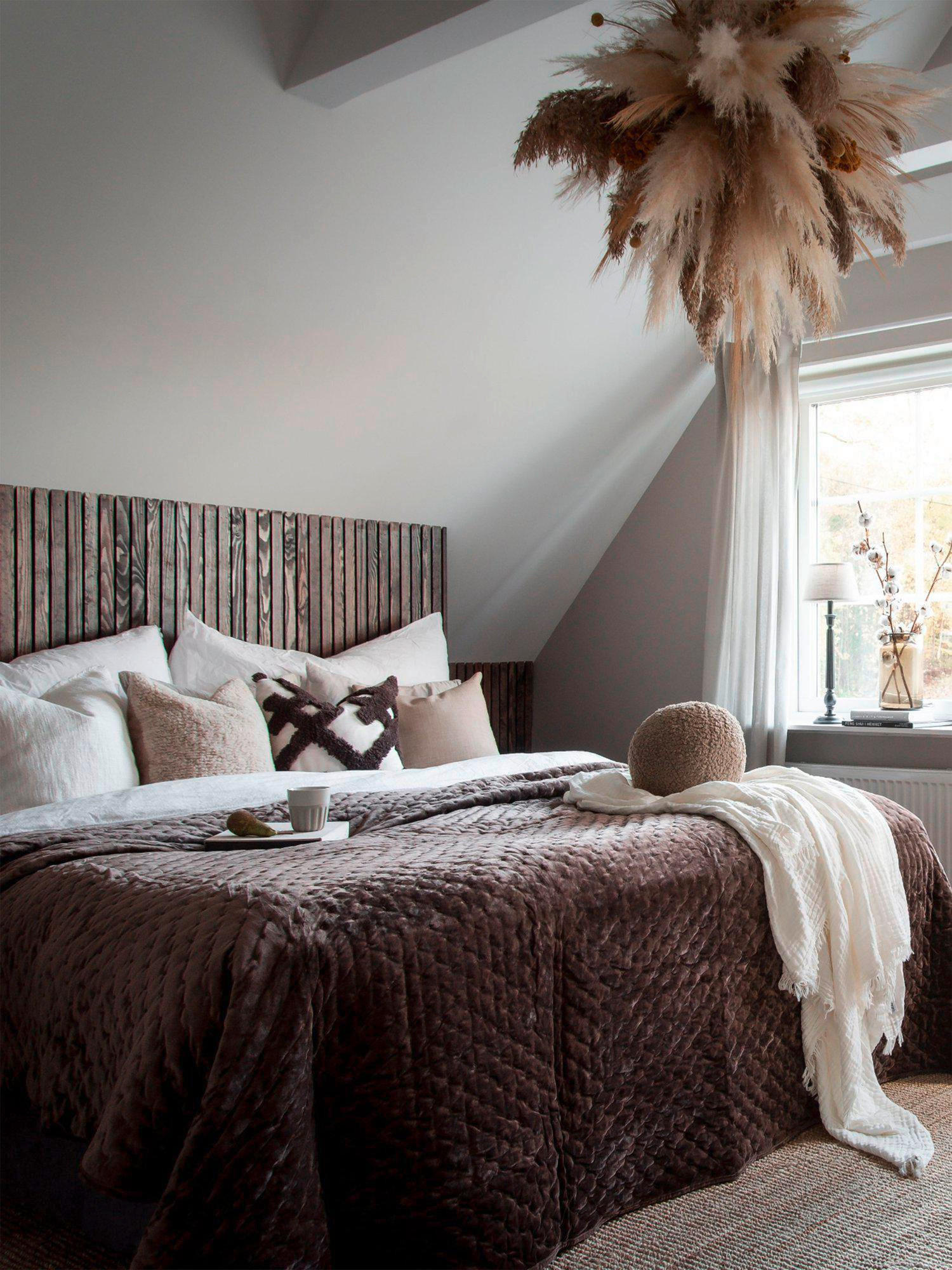 TAGESDECKE - Braun, Basics, Textil (180/260cm) - Svanefors
