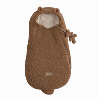 EINSCHLAGDECKE      - Creme/Cappuccino, Trend, Textil (75/40/6cm) - Jimmylee