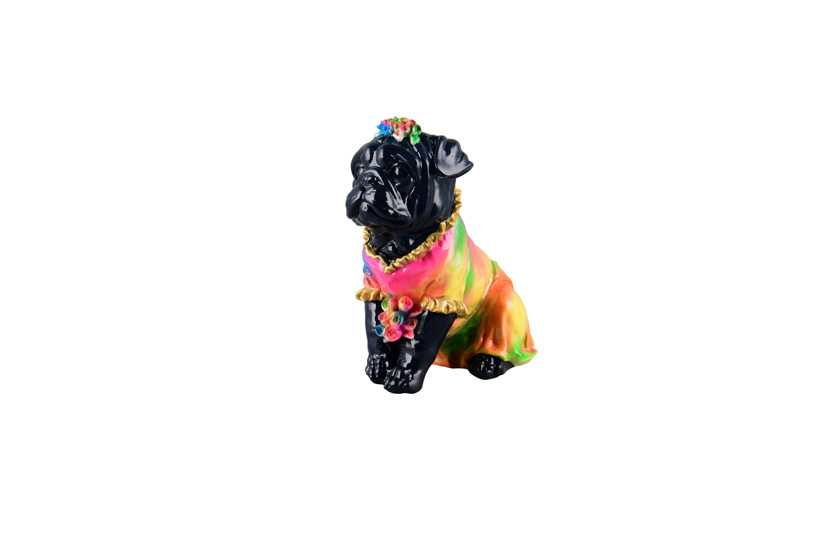 DEKOHUND - Multicolor/Schwarz, Design, Kunststoff (21/22/14cm)