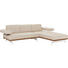 WOHNLANDSCHAFT Echtleder Beige - Beige/Alufarben, Design, Leder/Metall (295/237cm) - Joop! WOHNLANDSCHAFT Echtleder Beige - Beige/Alufarben, Design, Leder/Metall (295/237cm) - Joop!