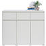KOMMODE 120/103/48 cm - Alufarben/Weiß, Design, Holzwerkstoff/Kunststoff (120/103/48cm) - Carryhome KOMMODE 120/103/48 cm - Alufarben/Weiß, Design, Holzwerkstoff/Kunststoff (120/103/48cm) - Carryhome
