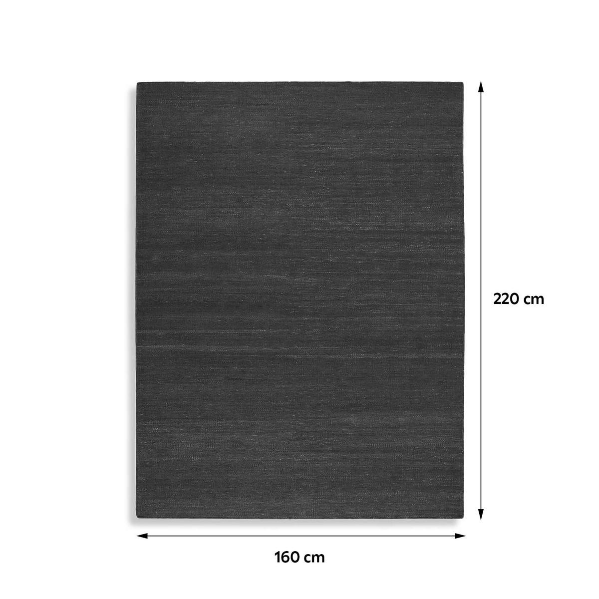 Handwebteppich Bordeaux 160/230 cm Rainbow Kelim Bordeaux  - Bordeaux, Basics, Textil (160/230cm) - Esprit