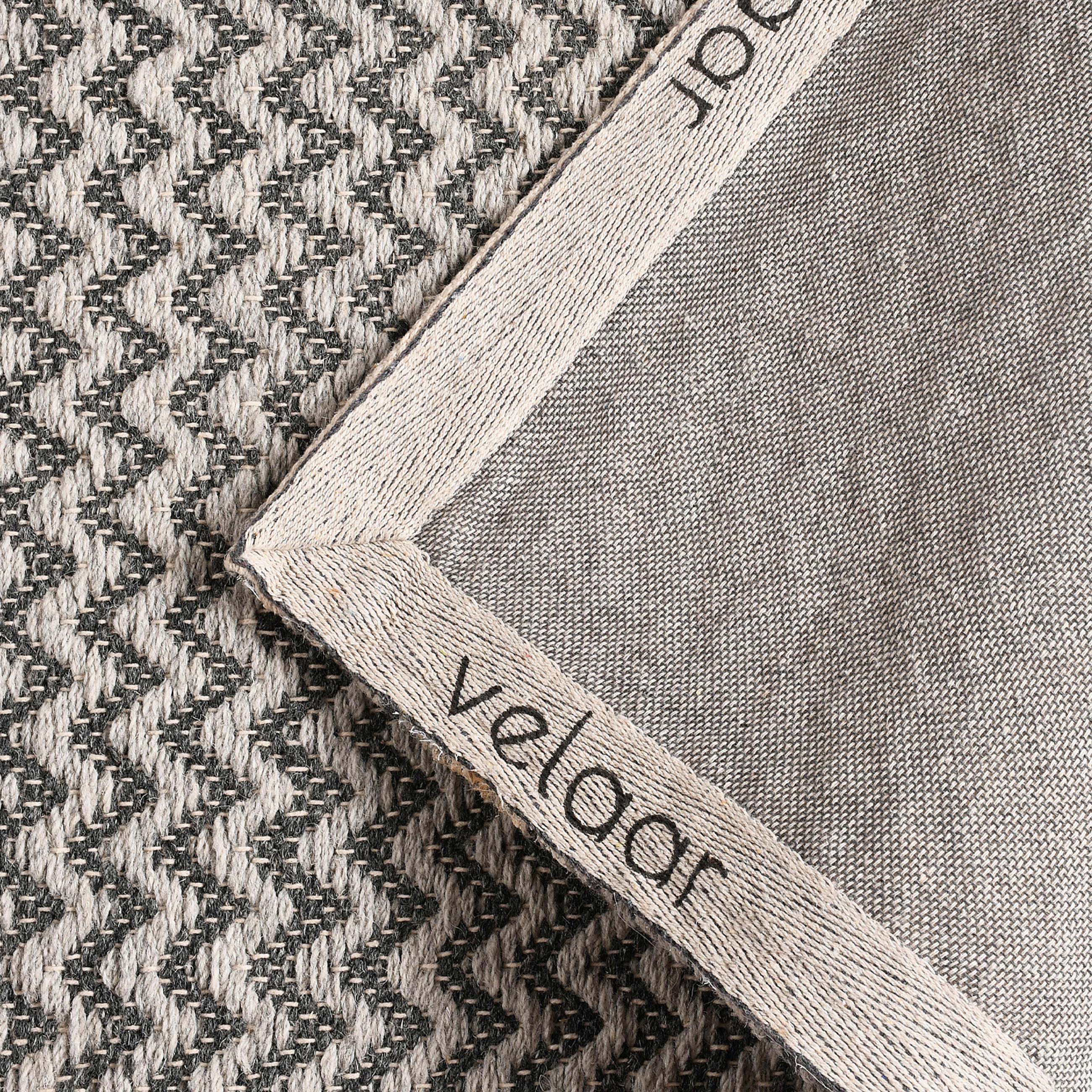 WOLLTEPPICH 160/230 cm  - Schwarz, Basics, Textil (160/230cm)