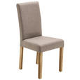 STUHL  in Webstoff Textil  - Taupe/Eichefarben, KONVENTIONELL, Holz/Textil (44/92/57cm) - Carryhome