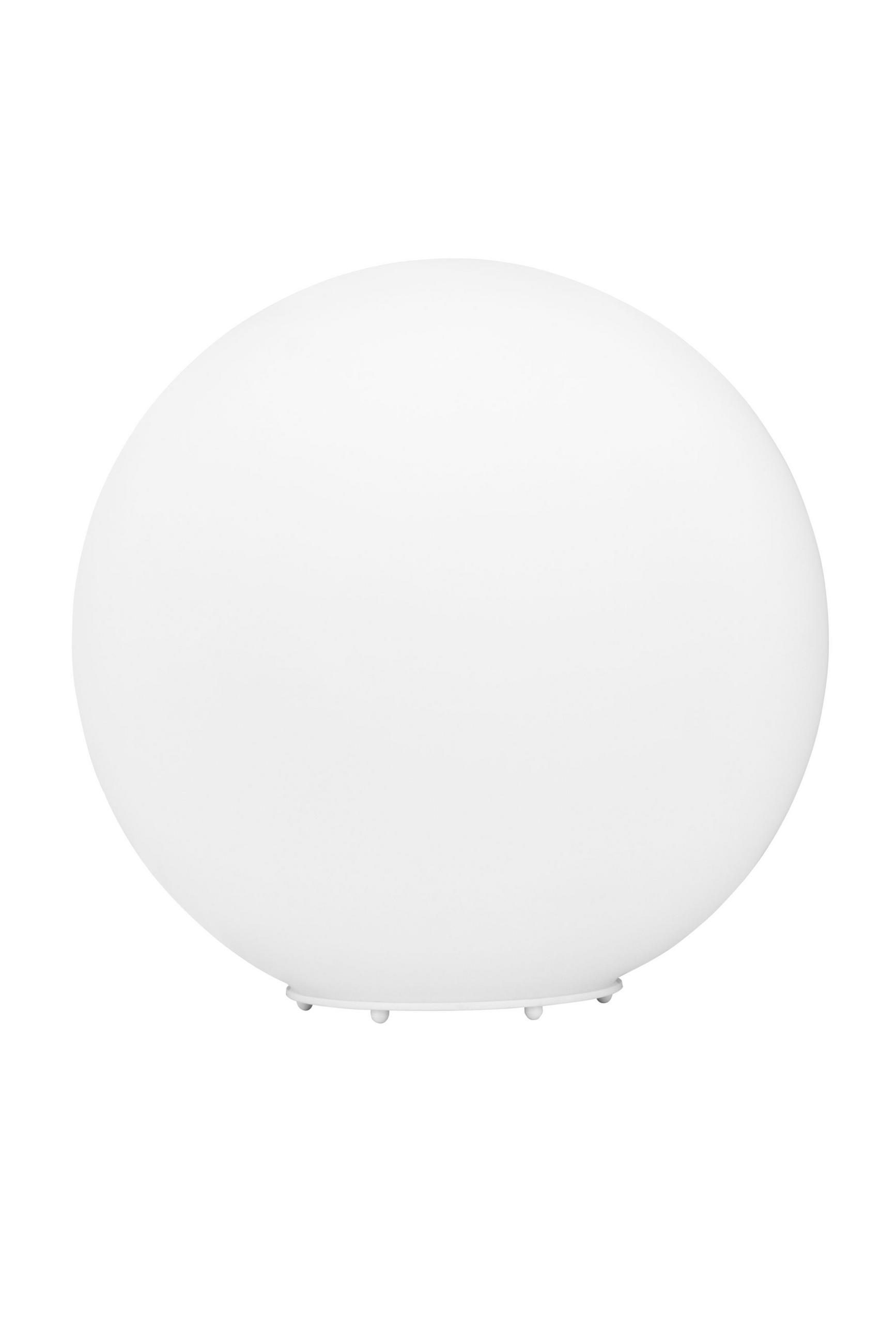 TISCHLEUCHTE 25 cm  - Weiß, Basics, Glas/Kunststoff (25cm) - Novel