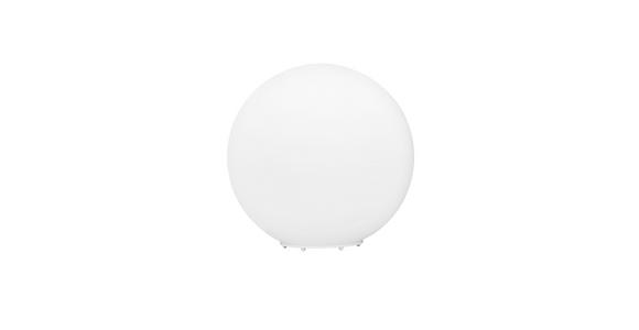 TISCHLEUCHTE 25 cm  - Weiß, Basics, Glas/Kunststoff (25cm) - Novel