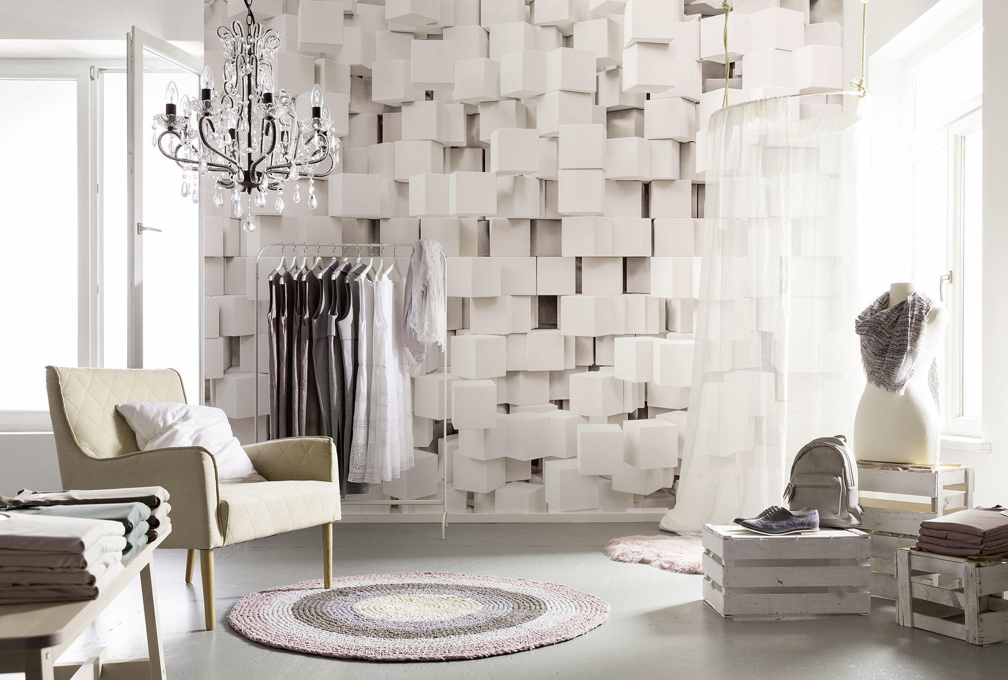 FOTOTAPETE  - Design, Papier (368/254cm) - Komar