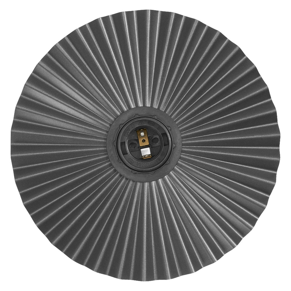 DECKENLEUCHTE 20/9 cm   - Dunkelgrau, Basics, Metall (20/9cm) - Osram