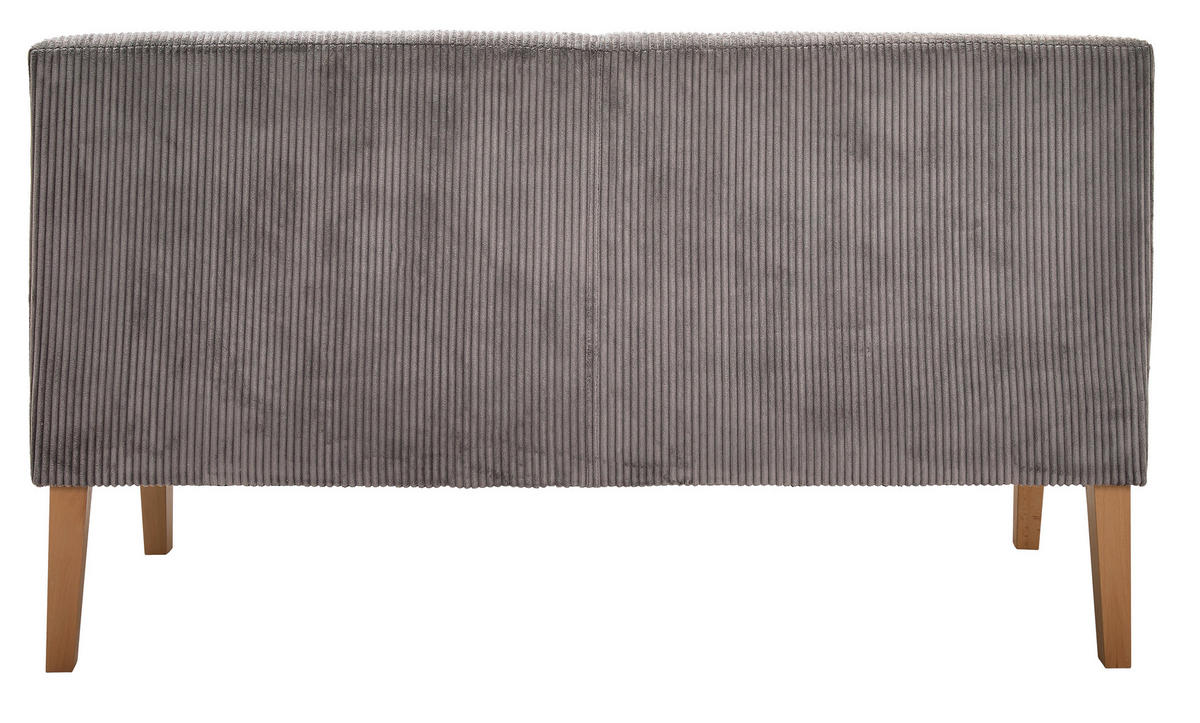 SITZBANK 163/88/75 cm  in Braun  - Buchefarben/Braun, KONVENTIONELL, Holz/Textil (163/88/75cm) - home24