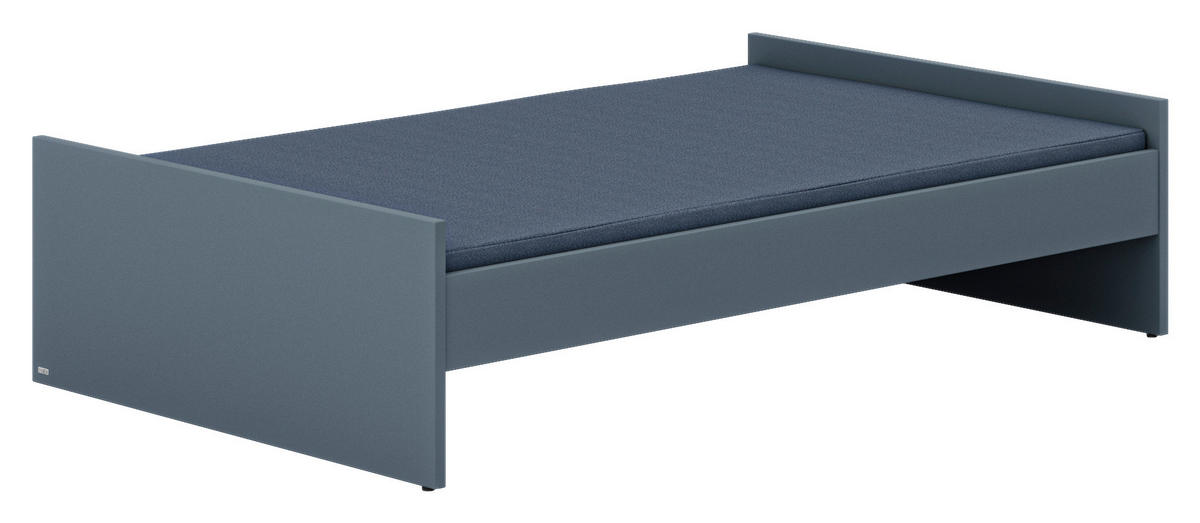 BETT 120/200 cm  in Blau  - Blau, KONVENTIONELL, Holz/Holzwerkstoff (120/200cm) - Paidi