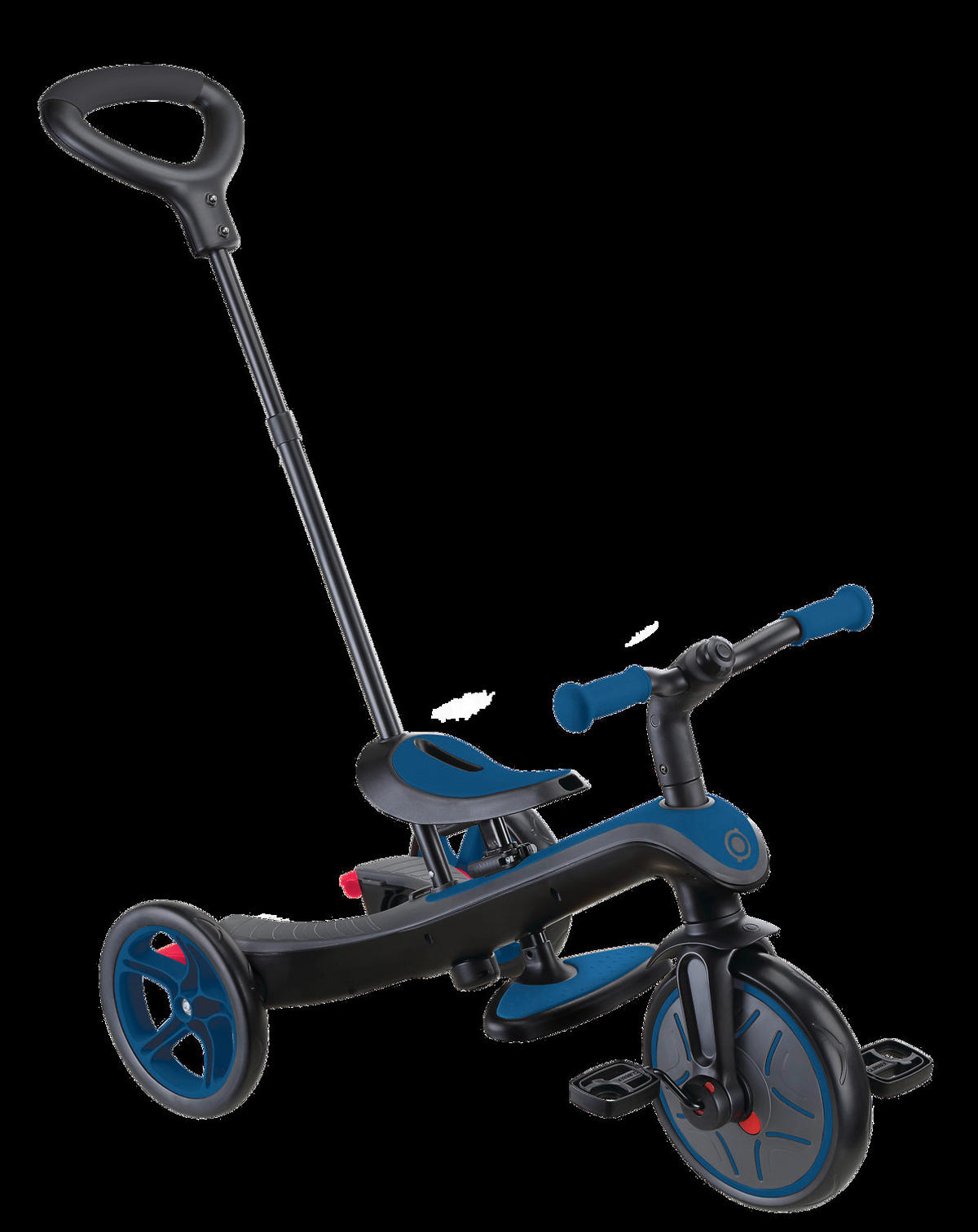 DREIRAD EXPLORER TRIKE 4in1  - Blau, Basics, Kunststoff (95/47/97,5cm) - GLOBBER
