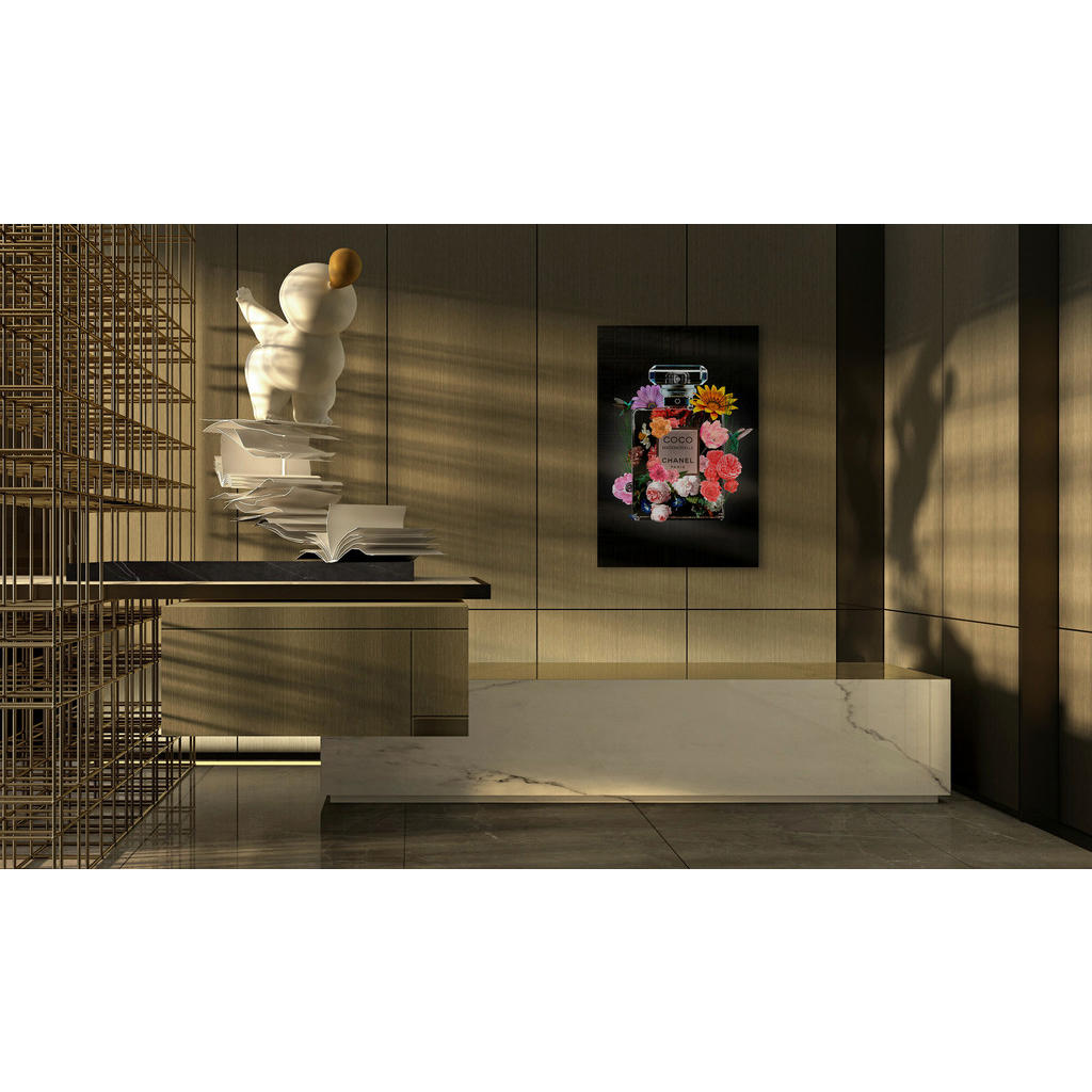 Thumbnail - Xxxl Bild, Mehrfarbig, Schwarz, Kunststoff, 80x120 cm, einfache und schnelle Anbringung, Bilder und Zubehör, Wandbilder,...