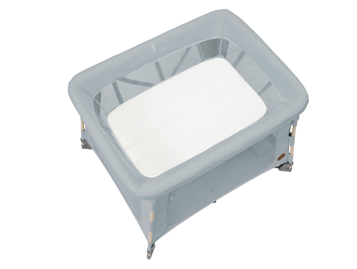 REISEBETT Swift Grau  - Grau, Basics, Kunststoff/Metall (106/76/86cm) - Maxi-Cosi
