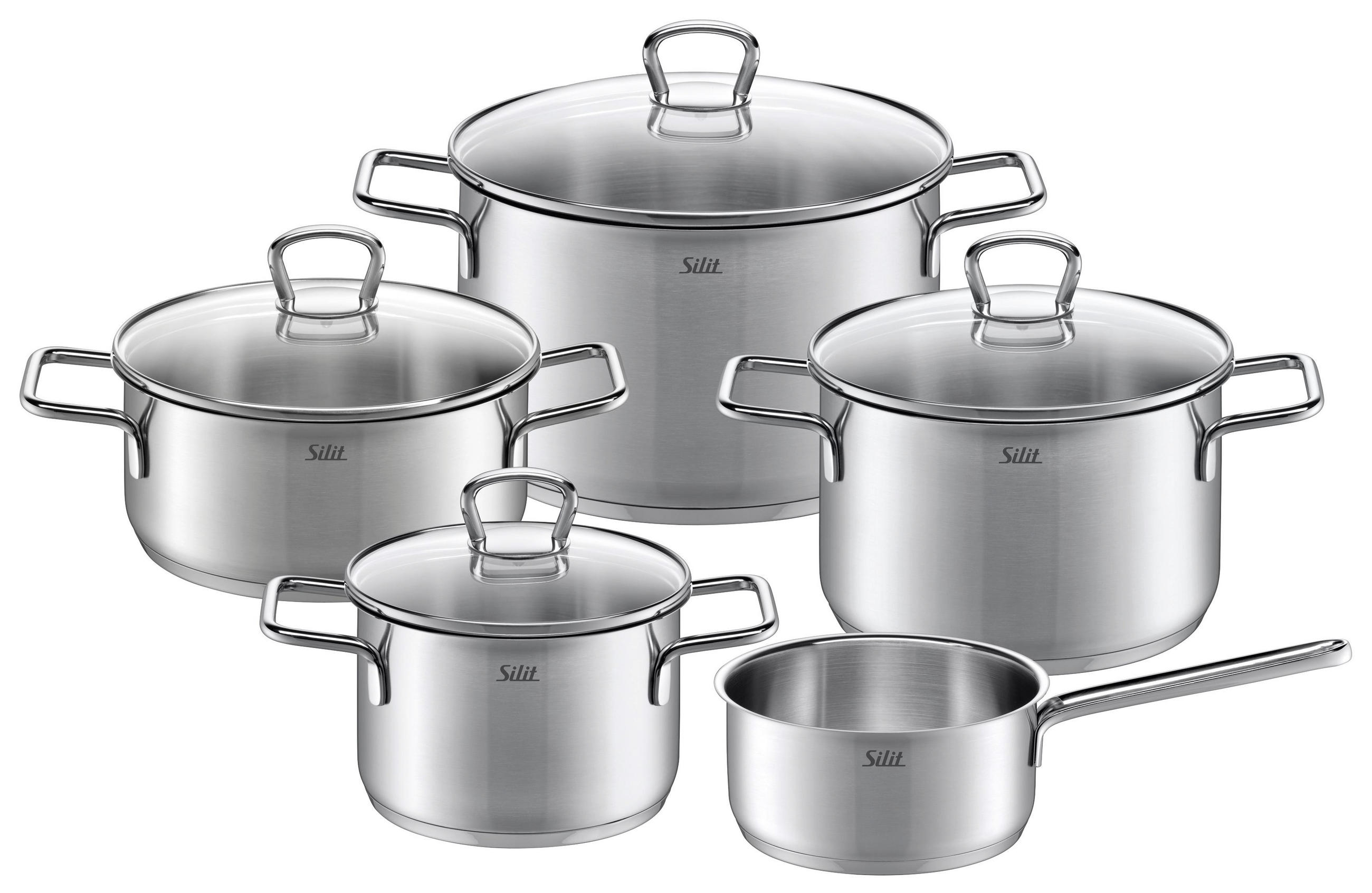 Kochtopfset Opal 5-teilig