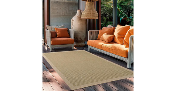 OUTDOORTEPPICH 280/370 cm GIZA  - Grün, Basics, Textil (280/370cm) - Novel