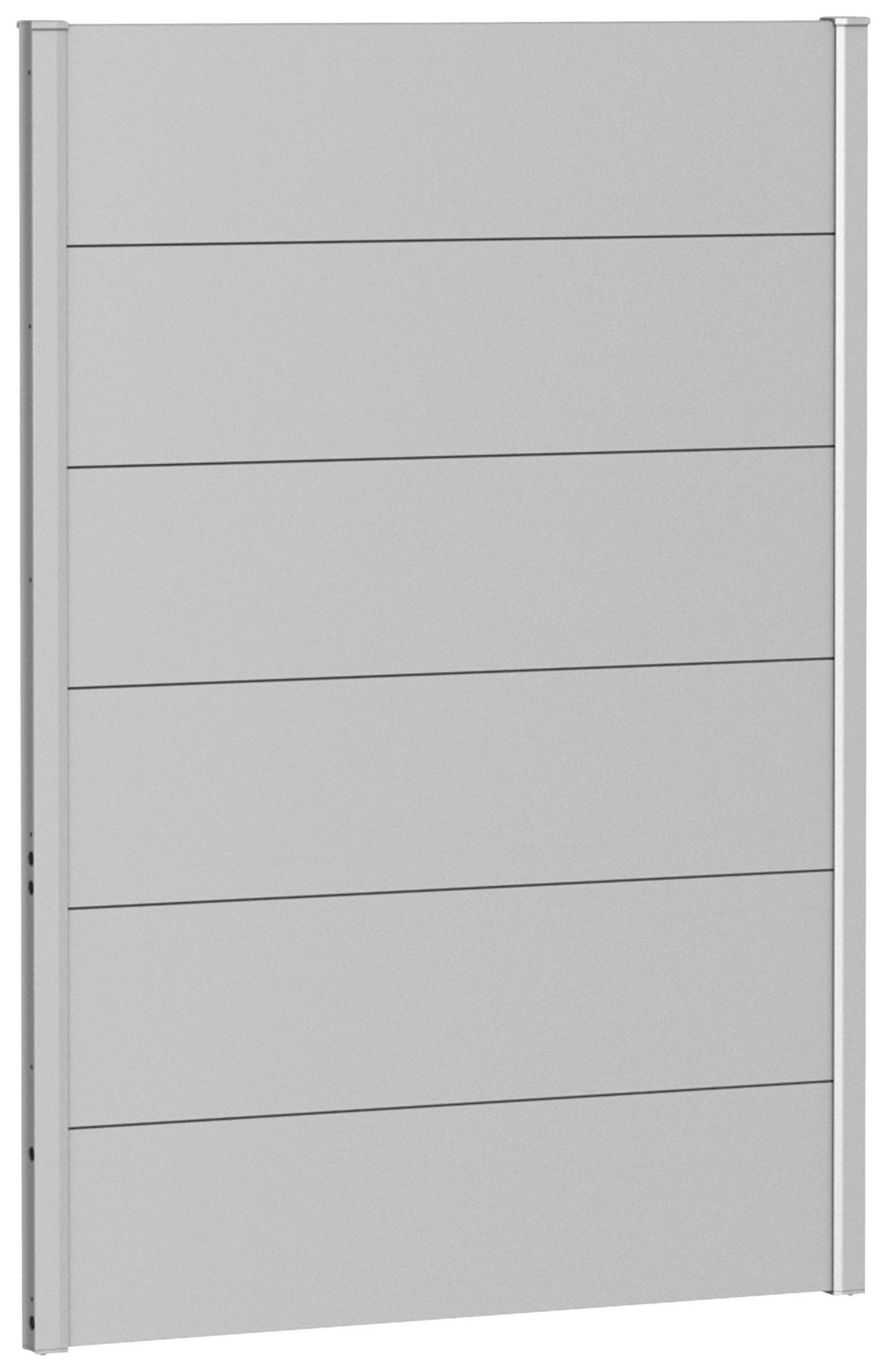 SICHTSCHUTZ - Silberfarben, Basics, Metall (96/137/4,4cm) - Biohort