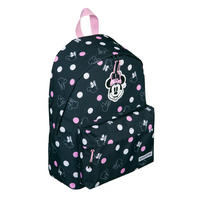 RUCKSACK Minnie Mouse  - Hellrosa/Schwarz, Basics, Textil (29/39/13,5cm) - Disney