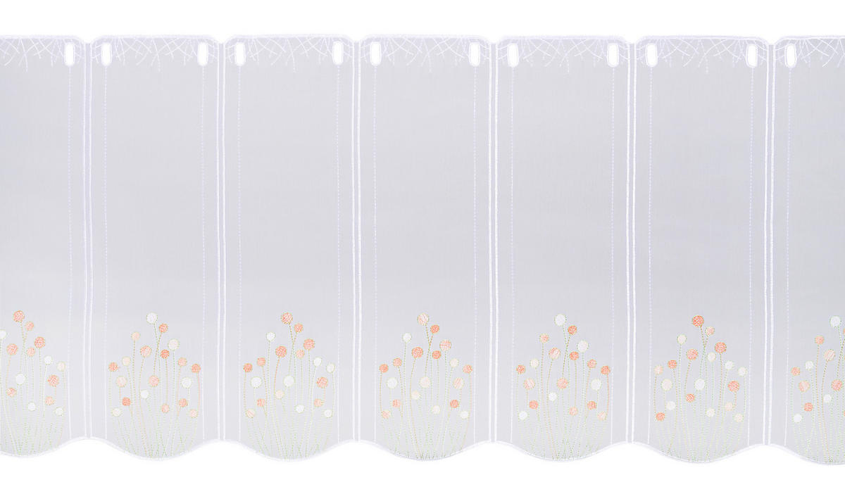 KURZGARDINE 50 cm   - Dunkelorange, KONVENTIONELL, Textil (50cm) - Esposa