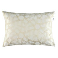 KISSENHÜLLE SW-Turn weiß 58/38 cm  - Creme/Weiß, Design, Kunststoff (58/38cm) - Schöner Wohnen