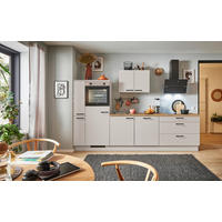 KÜCHENLEERBLOCK PN 80 300 cm  in Eichefarben, Kaschmir  - Kaschmir/Eichefarben, Design, Holzwerkstoff/Metall (300cm) - Pino