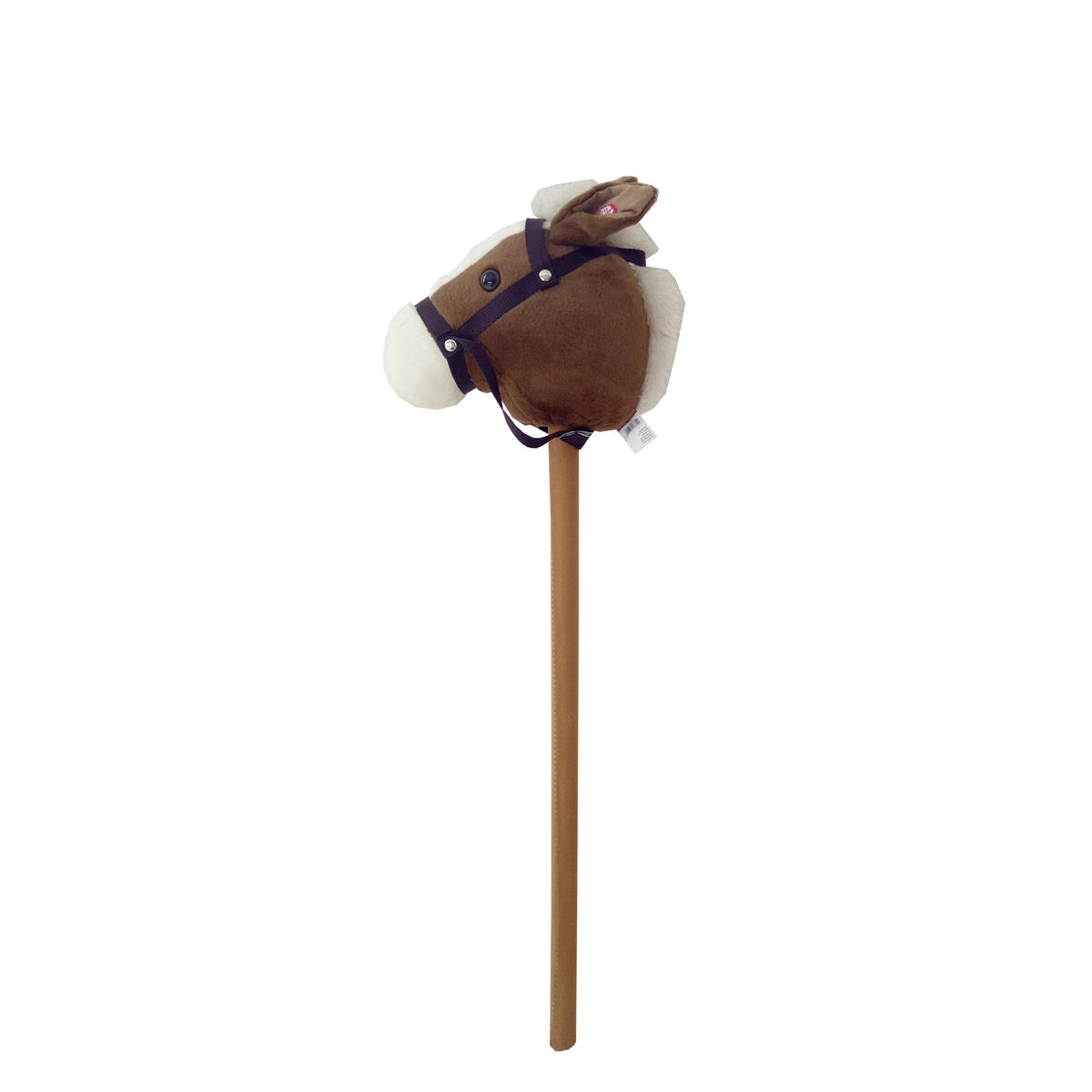 KONJIĆ NA ŠTAPU - braon, Osnovno, tekstil/plastika (80cm) - My Baby Lou