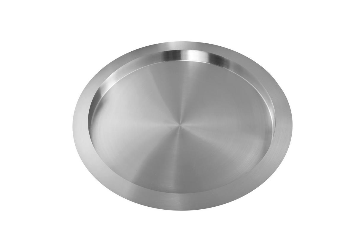 POSLUŽAVNIK       40/2,5 cm       - boje oplemenjenog čelika, Basics, metal (40/2,5cm) - Novel