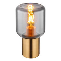 BORDSLAMPA 13/24 cm   - mässingsfärgad, Design, metall/glas (13/24cm) - Globo