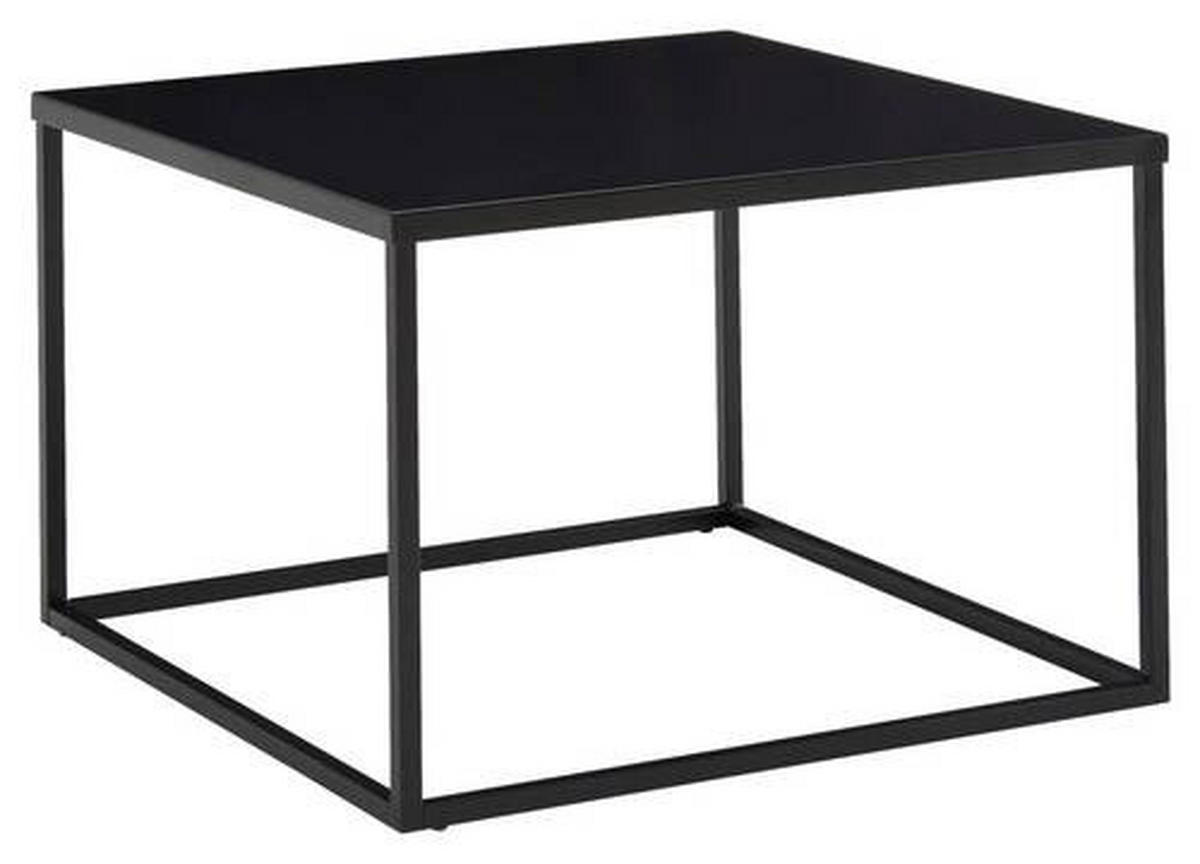 KONFERENČNÝ STOLÍK, čierna, kov, 60/60/40 cm - čierna, Modern, kov (60/60/40cm) - MID.YOU