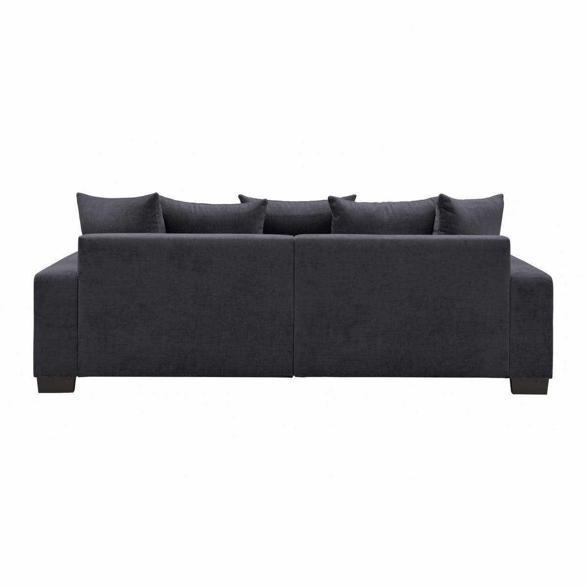 BIG SOFFA i svart  - svart, Modern, trä (246/93/124cm) - MID.YOU