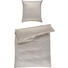 BETTWÄSCHE Satin Braun 155/220 cm - Braun, Basics, Textil (155/220cm) - Janine