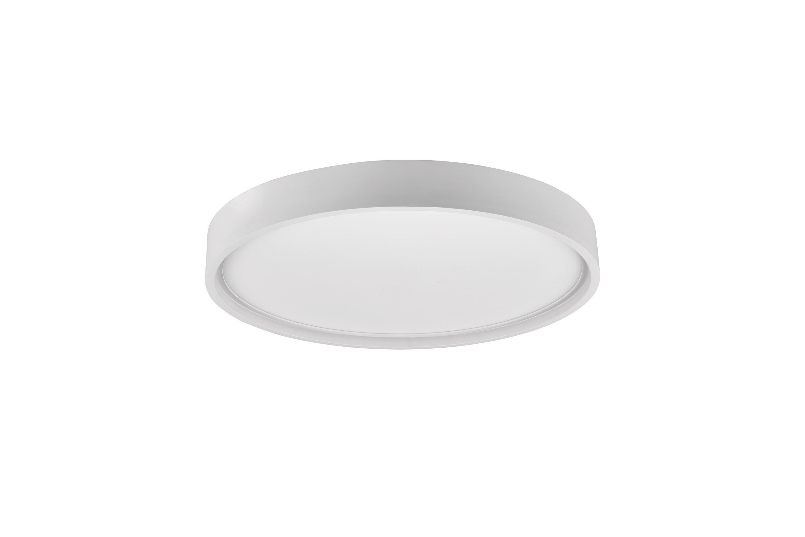 Trio Leuchten Led-Deckenleuchte Doha Weiß 45x5.5x45 cm
