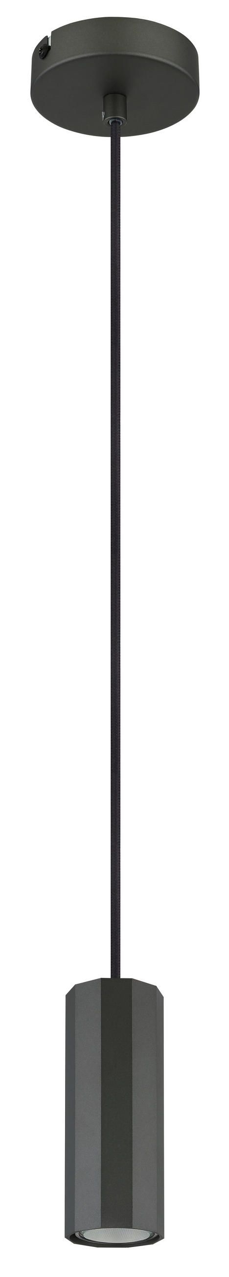 HÄNGELEUCHTE 10/120 cm  - Grau, Design, Metall (10/120cm) - Globo