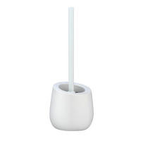 WC-BÜRSTENGARNITUR in Keramik  Kunststoff   - Weiß, Basics, Keramik/Kunststoff (13,5/38/13,5cm) - Wenko
